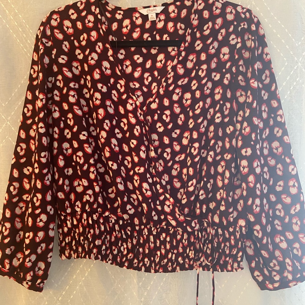 Like New! Leopard Print Top